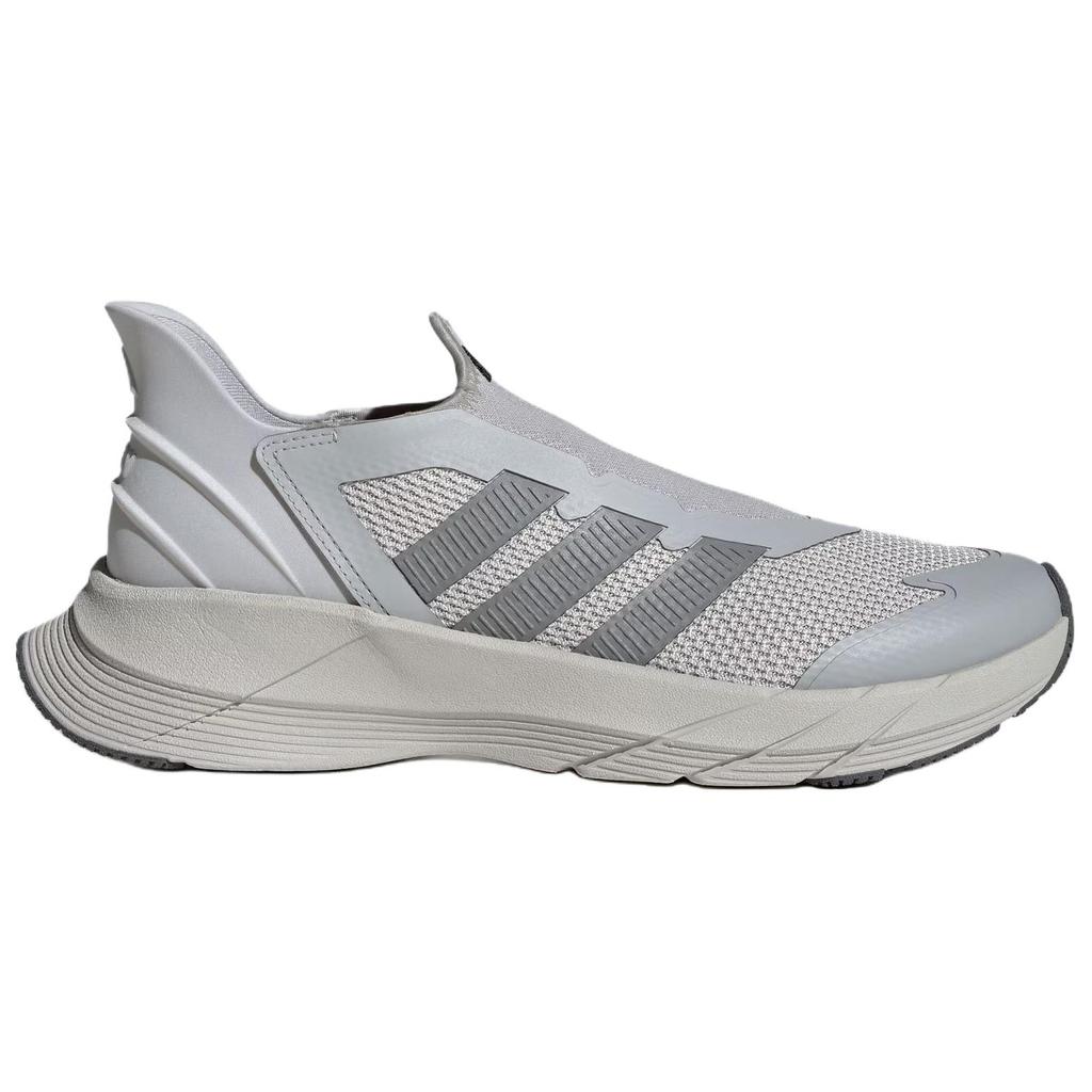 adidas Anti Slip Wear Resistant Low Top Running Shoes Unisex Gray Sneakers JQ7583