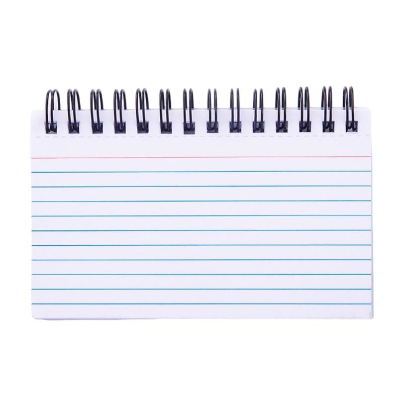 Twin-Wire Binding Notepads 50 Sheets Lined Pocket Notepads Wirebound Writing Pad Small Notebook for Writing 4.9x2.9Inch