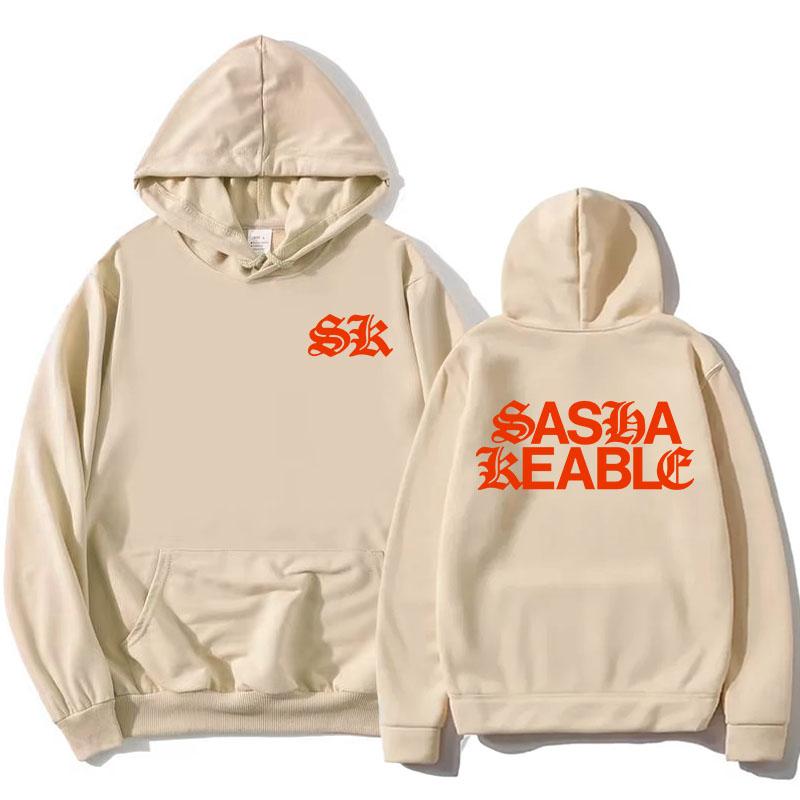 Саша Кібл Співачка Принт Худі З Довгим Рукавом Толстовки З Капюшоном Графічний Одяг Жіночий Чоловічий Осінь