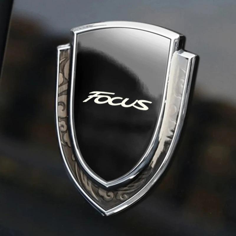 Car Stickers 3D Metal Accsesories Auto Accessory for Ford Focus Mk1 Mk2 Mk3 Mk4 2 3 4 St Stline Vignale Lommel