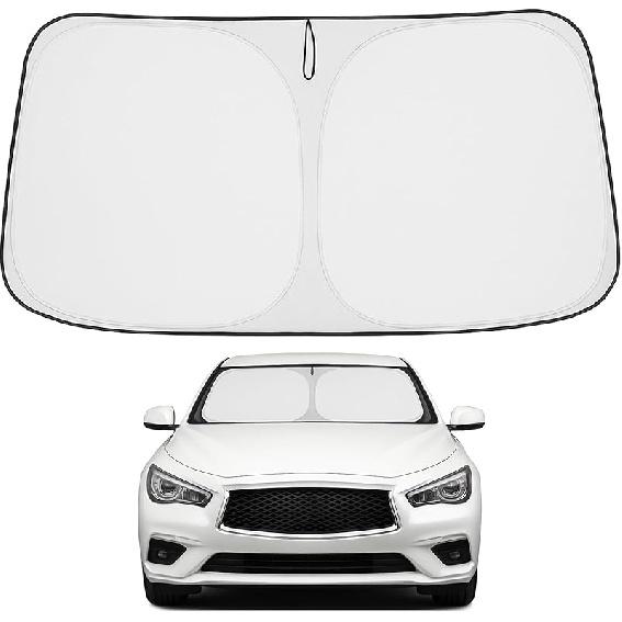 Proadsy 2025 Upgrade Front Windshield Sun Shade Foldable RAV4 Sunshade Protector Fit -2025 RAV-4 SUV Crossover, TRD Off-Road, LE XLE Premium Limited