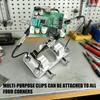 Heavy Duty Aluminum Welding Clamp With Jaw For Circuit Board Mounting Soldering Station Table Wire Welding Fixture Stand