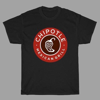 Chipotle Mexican Grill Men's Black Size S To 5XL T Shirt