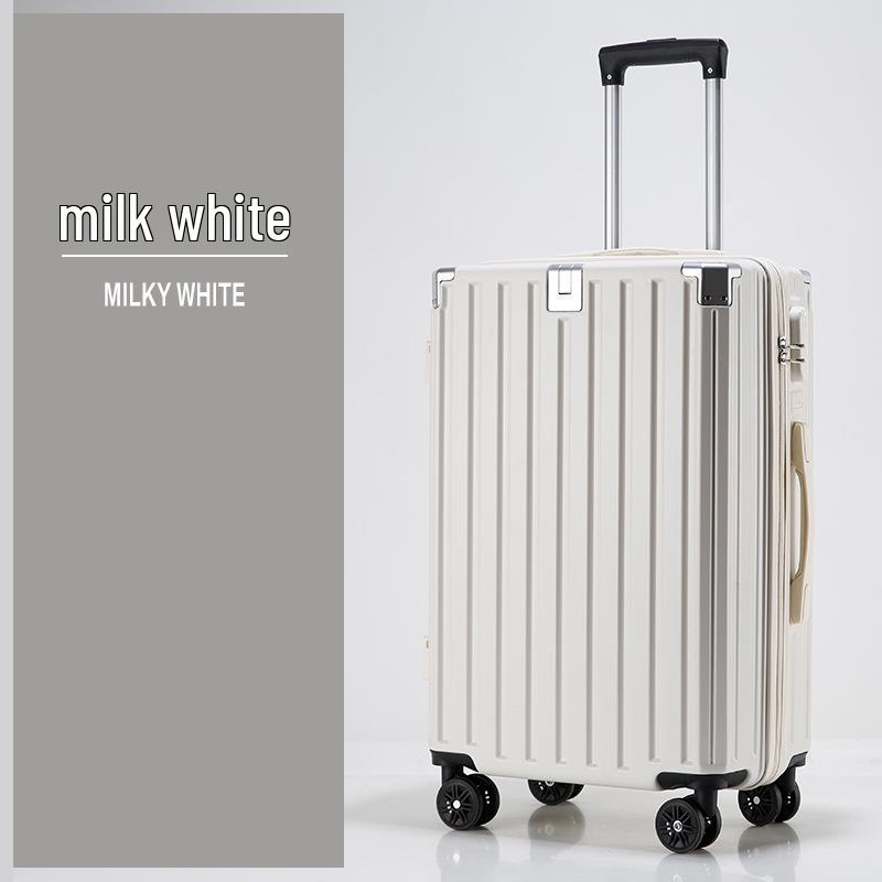 24-Inch Multifunctional Suitcase with Universal Wheels and New Lock System