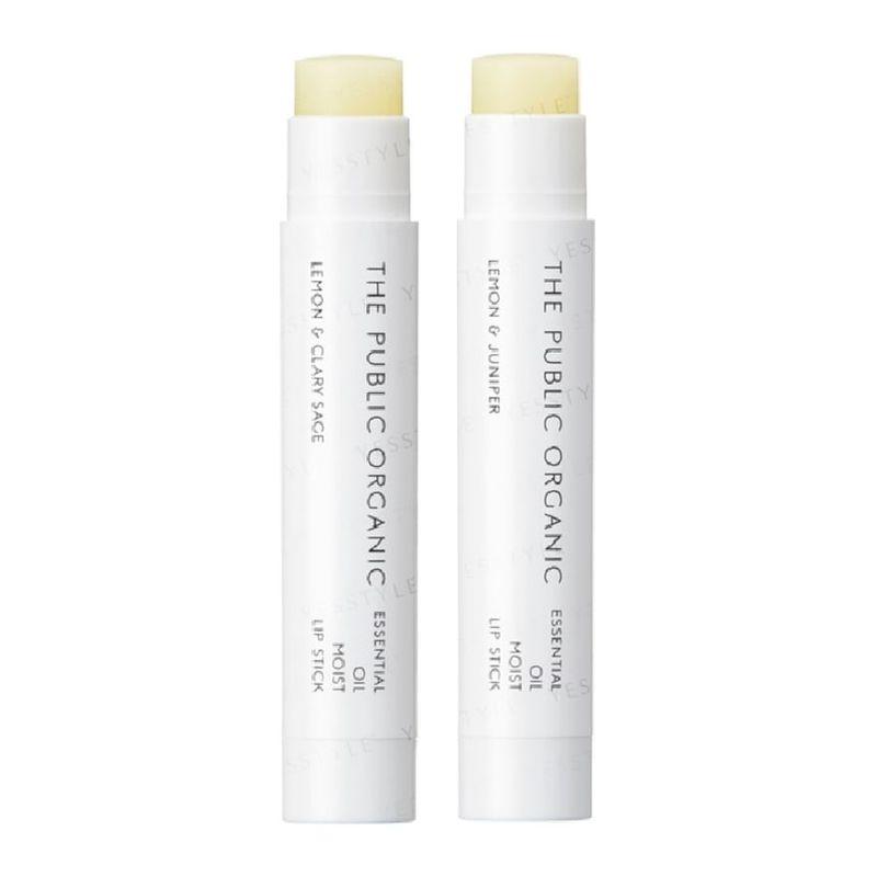 THE PUBLIC ORGANIC - Feuchtigkeits-Lippenstift mit ätherischen Ölen