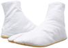 Margo Festival Tabi Socks, 5-Ply Tabi Socks with Shock Absorbing Heel, Size 10067, Unisex, White, 27.0 Cm