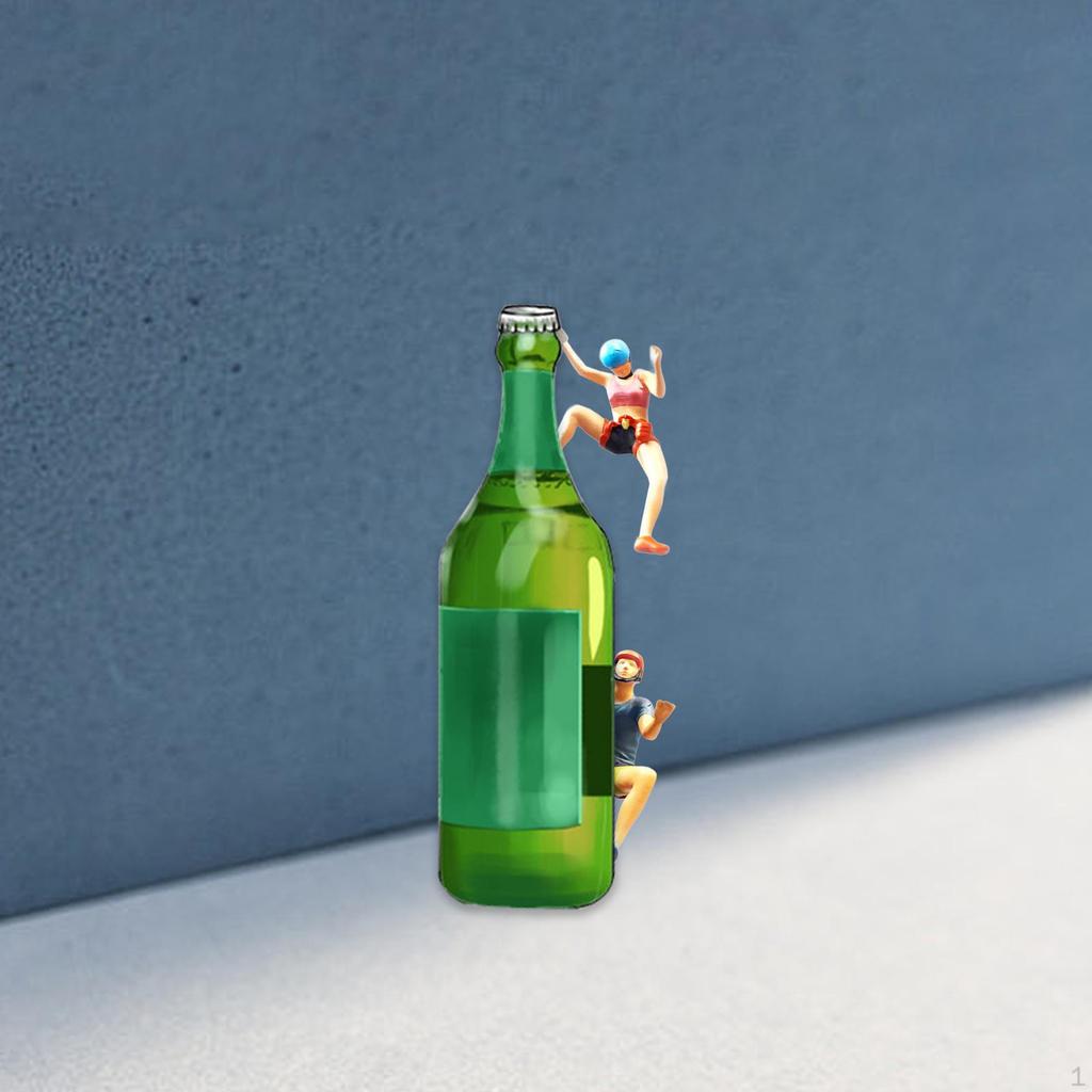 1/87 Climbing Figures Model for Diorama And Train Layouts