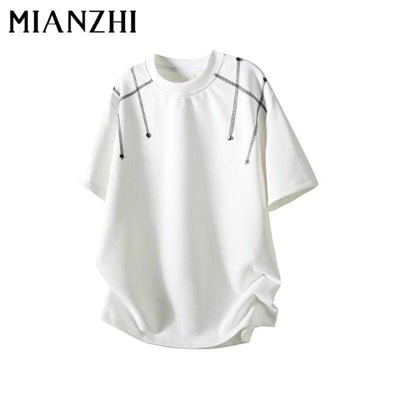 

Men s American Style Rivet Design Short Sleeve T-Shirt 2XL