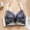 Underwear Summer Thin Strapless Anti Glare Lace Bra Breathable Full Cup Bra No Steel Ring Bra