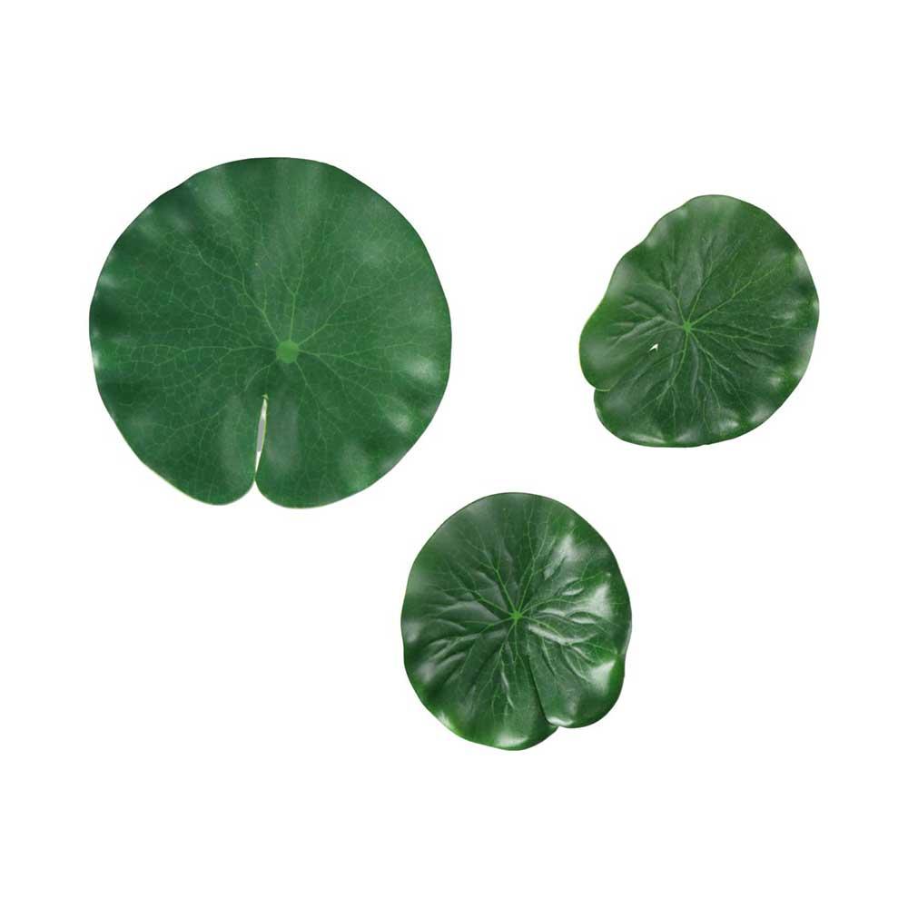 Pond Flower Stage Performance Fish Tank Landscaping Flower Props Fake Lotus Floating Lotus Leaf Artificial Plant Water Leaf
