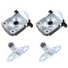2x Zámek kapoty motoru a 2x Spodní díl Kompatibilní pro 3er E46 5er E39 X5 E53 51238229807 51238203859