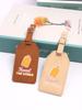PU Leather Luggage Tag Holder for Suitcases and Backpacks