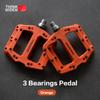 ThinkRider Flat Bike Pedals MTB Road 3 Sealed Bearings Bicycle Pedals Mountain Pedals Wide Platform Bicicleta Accessories