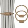 2 Pack Creative Magnetic Curtain Tiebacks Rope Knot Curtain Tiebacks Curtain Holdbacks  Home Decor