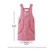 2024 Waterproof Oil-Proof Cooking Apron: Summer Thin Style, Cape Design, Large Pocket for Home Kitchen Use