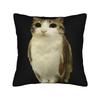 Meowl Cat Funny Owl Meme Pillow Case Kawaii Pillow Cover Soft Pillowcases For Sofa Car Home Decor