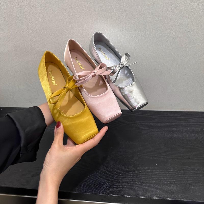 Fashion New Designer Spring Flats Women's Ballet Shoes Comfort Soft Sole Shoes Outdoor Party Dress Female Slip on Shoes Zapatos Mujer
