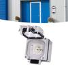 Outdoor Socket IP66 Waterproof Wall Surface Mounted Power Outlet Box French Standard  16A