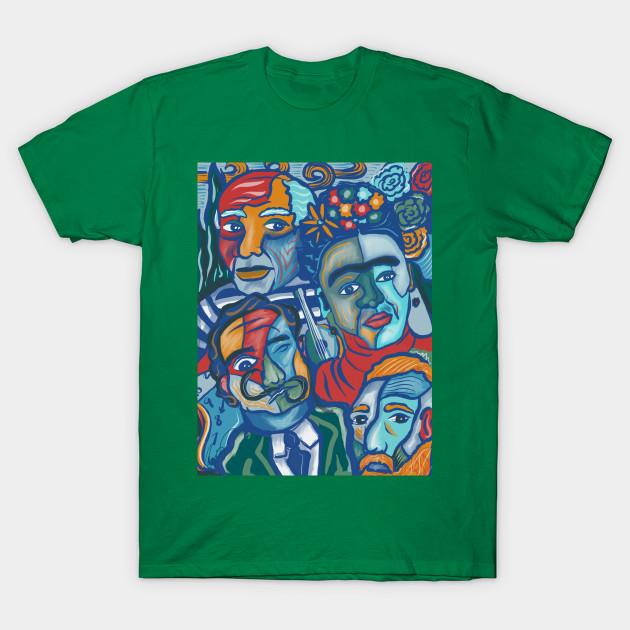 Unisex Fashion TShirt Dead Artists Print TShirt Plus Size XS-6XL T-Shirt 100%Cotton Tops O Neck Short Sleeve Tees