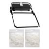 Suction Cup Sink Strainer with Mesh Filters To Trap Debris Kitchen Sink Drain Strainer Suitable for Kitchen and Bathroom