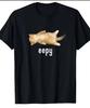 2026 New Cat Eepy Printed Fun TShirt For Unisex And Unisex Summer Pure Cotton Clothing Fashion Casual Short Sleeved TShirt