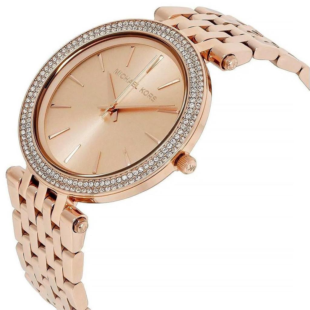 Michael Kors MK3192 Darci Dreizeiger-Damenuhr in Roségold