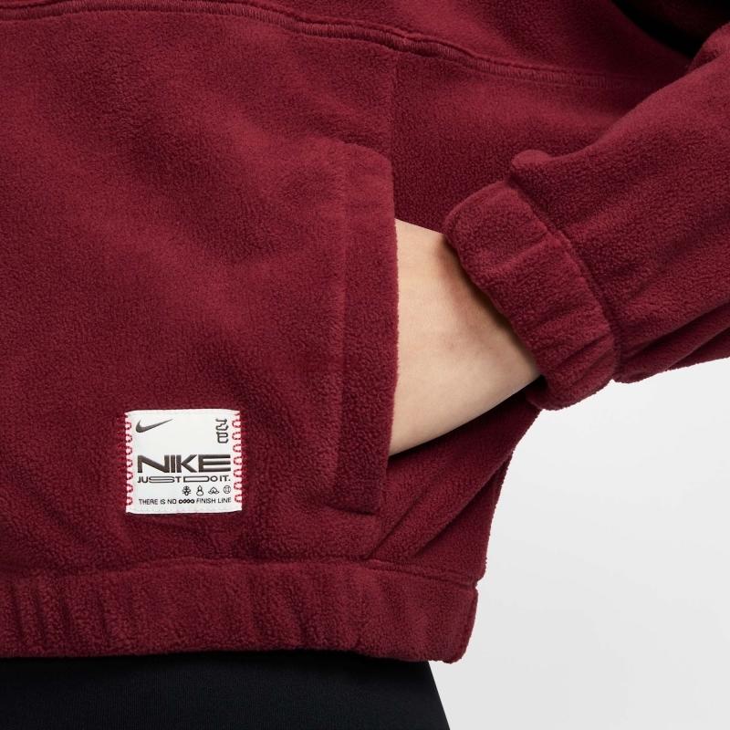 Nike Polar One Tf Hz Top Year Of The Snake Limited Edition Half-Zip Pullover Sweatshirt Women Tops Burgundy HV8465-677