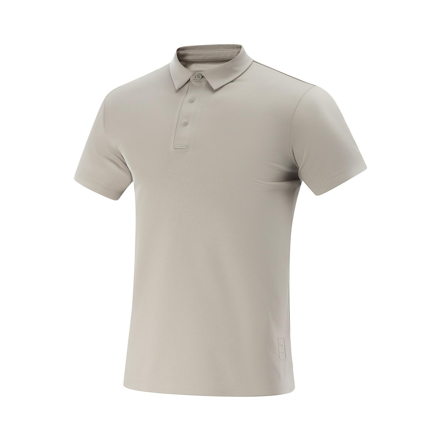 

Li Ning Breathable Logo Stitching Polo Shirt Men tops APLV131-1 3XL