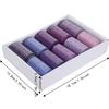 10Pcs Assorted Colors Polyester Thread Set Polyester All Purpose Threads  For Sewing Machine