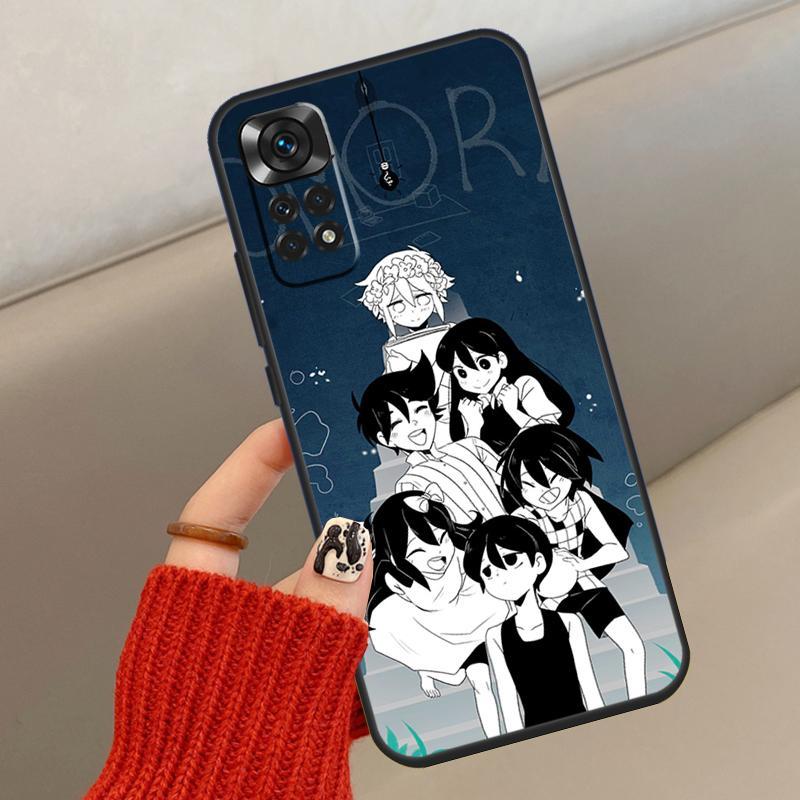 

Omori Game Case For Xiaomi Redmi Note 10 Pro 8 9 12 11 Pro 8T 9S 10S 11S Redmi 9 10 10C 9A 9C Cover Redmi Note 10 4G