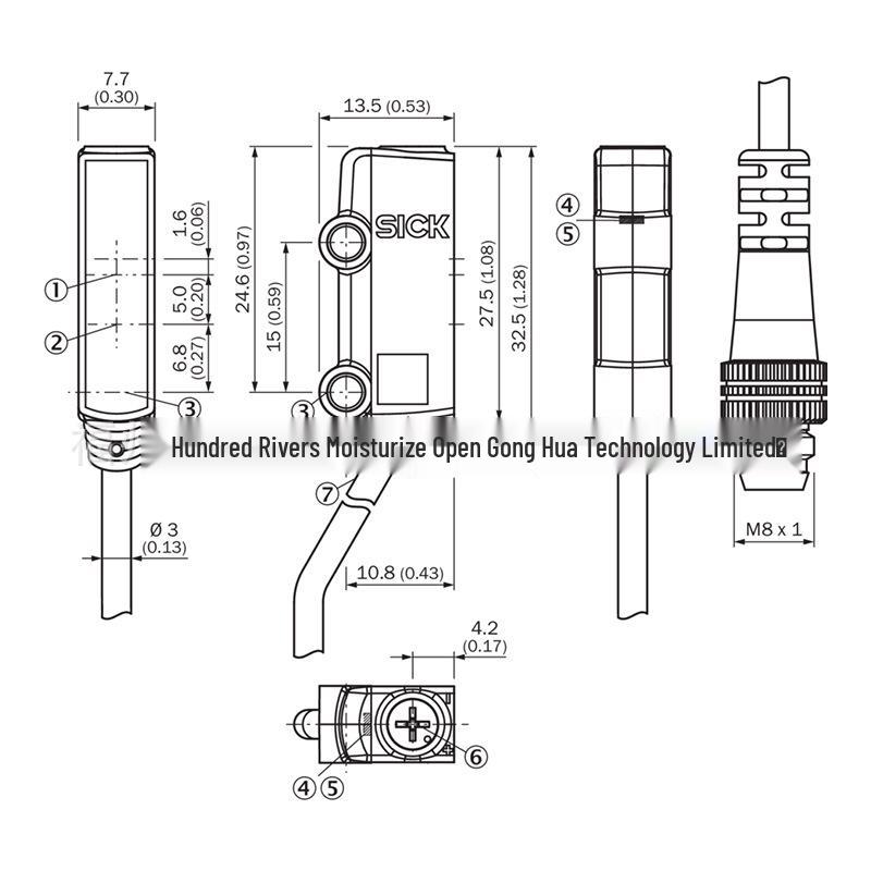 GTB2S-F5451 Sick Sensor Diffuse Reflection Photoelectric Switch 1064341, Brand New Original GTB2S-F5451