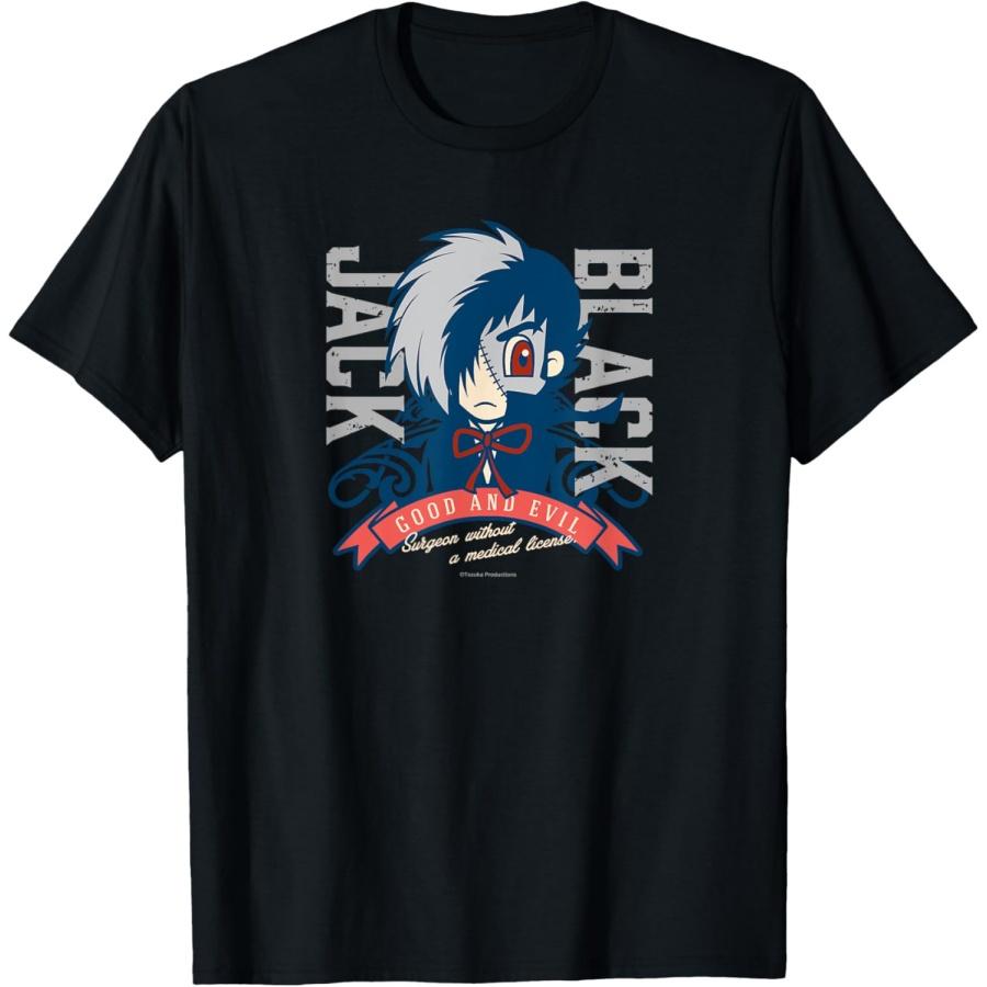 _Black Jack retro (Black Jack) (C)TEZUKA PRODUCTIONS_ T-Shirt XXXXXL чёрный