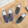 Spring New Cloth Shoes Men's Canvas Shoes Casual Versatile Single Shoes Korean Version Comfortable Men's Shoes Non-slip Soft Sole
