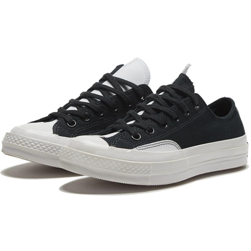 Converse 1970s Comfortable Everyday Low-Top Canvas Shoes Unisex White & Black