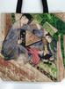 Maruzen Japanese Tote Bag, 34x34x5.5cm, The Tale of Genji