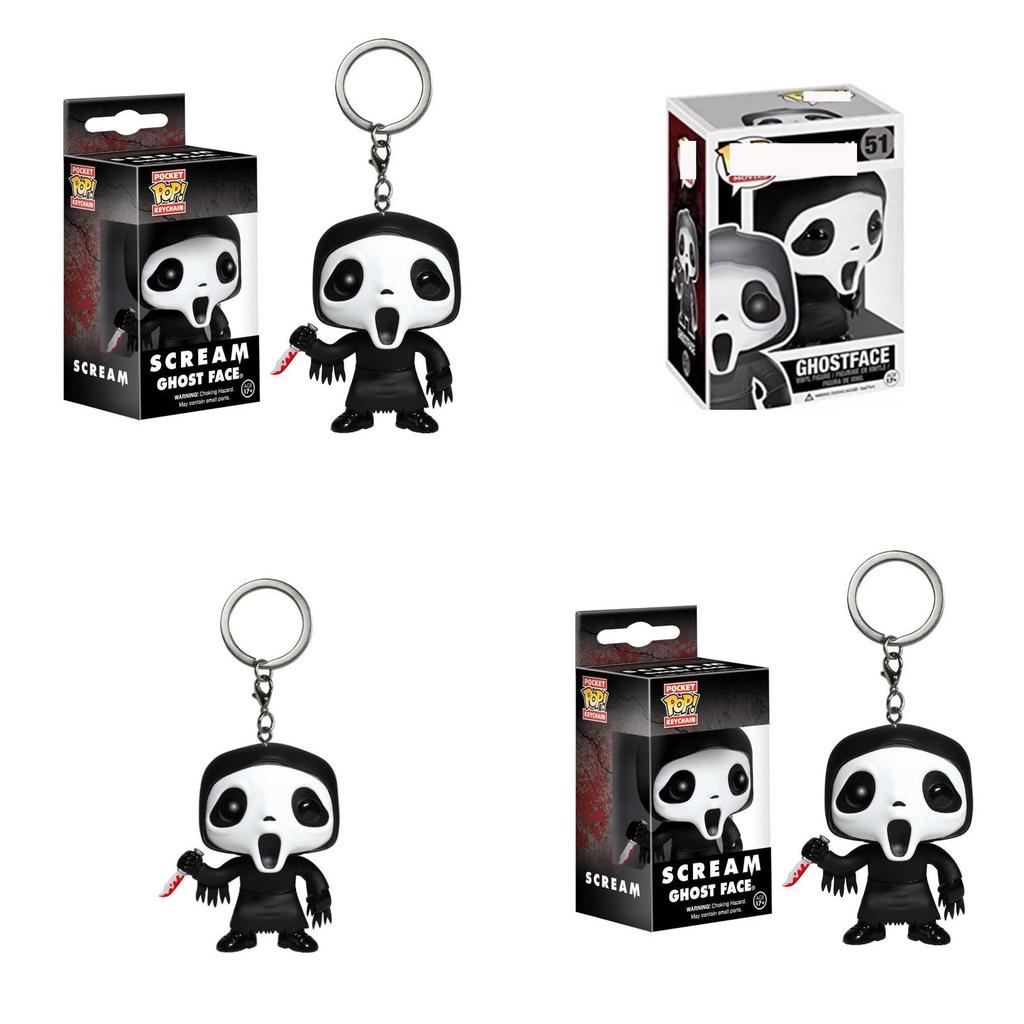 Pop Scream Ghost Face Figures Ideal For Fans And Collectors