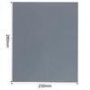 KIMLONTON Waterproof Sandpaper, Waterproof Sanding Paper (#3000 Grit), Extra Fine, 230x280mm, Set of 10, for Automotive Repair, Metal Polishing, Ceram