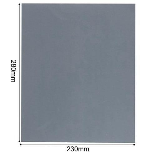 KIMLONTON Waterproof Sandpaper, Waterproof Sanding Paper (#3000 Grit), Extra Fine, 230x280mm, Set of 10, for Automotive Repair, Metal Polishing, Ceram