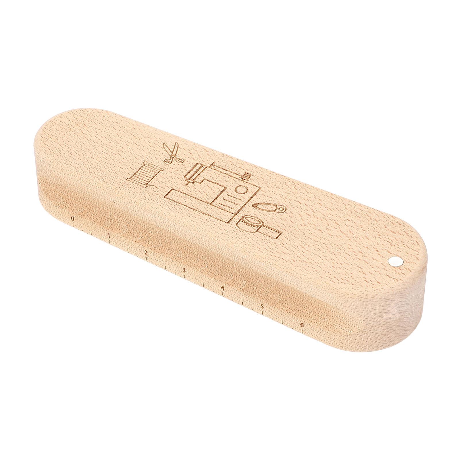 

Деревянный портновский хлопушка со шкалой Многофункциональный швейный инструмент для отпаривания углов, разглаживания ткани, квилтинга, глажки