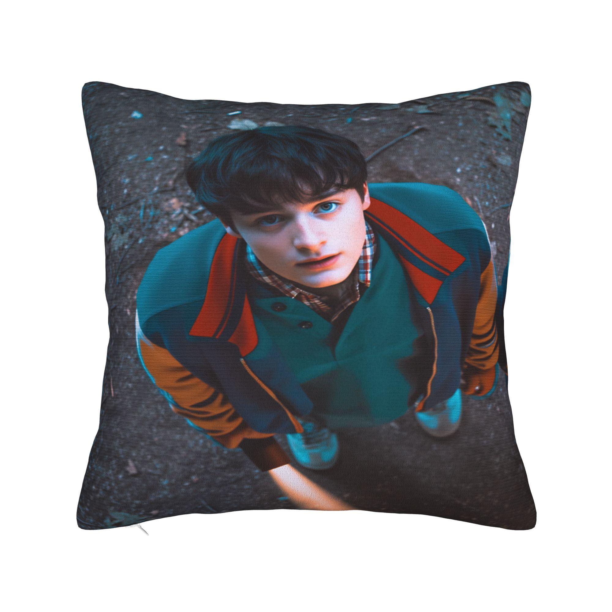 Наволочка Уилл Байерс Мягкая Наволочка Для Гостиной Кровати Стула Милая Забавная Наволочка 30cmx30cm