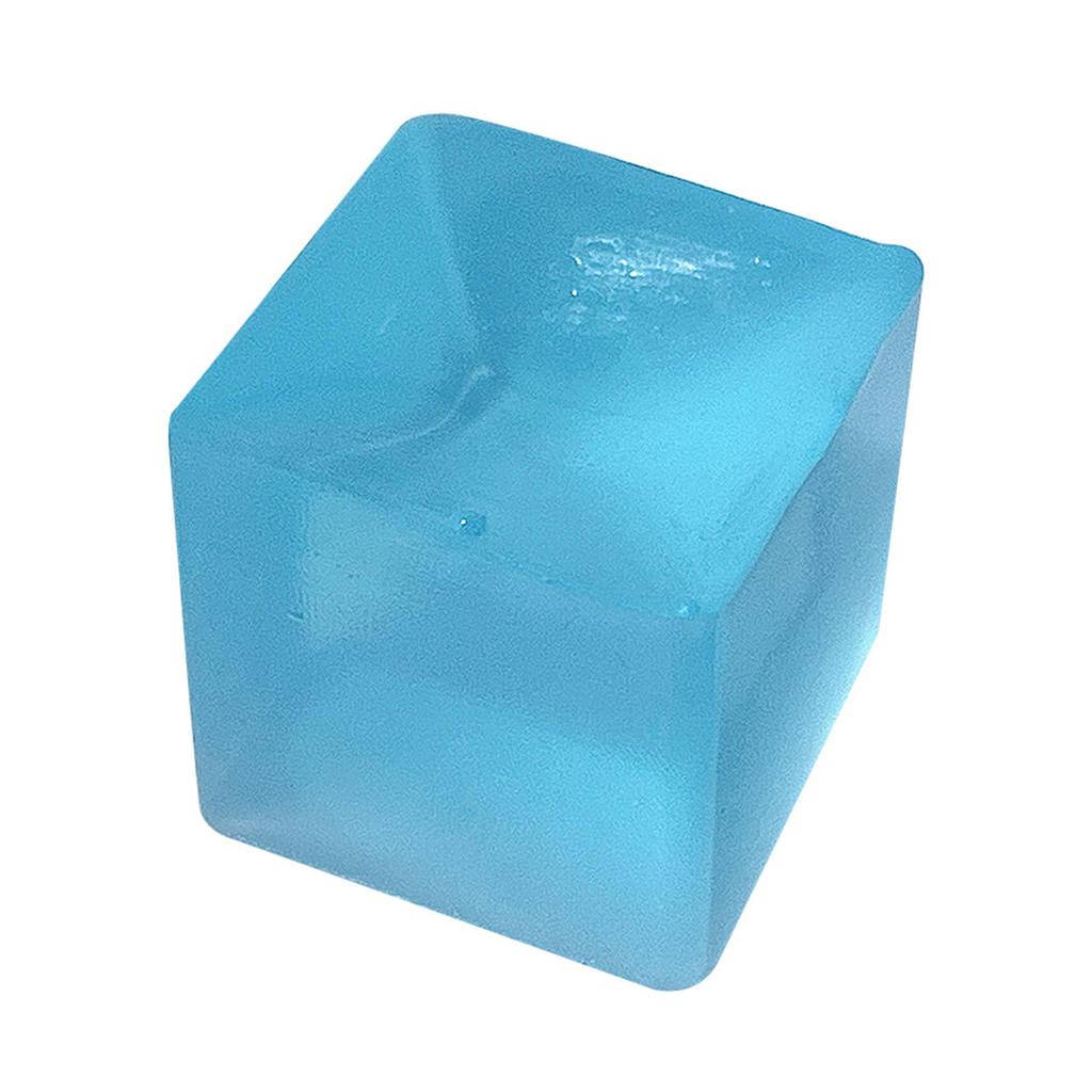 Squeeze Ice Block Toy Miniature Simulation Blue Ice Block Stress Reilef Summer Reusable Squeeze Toy