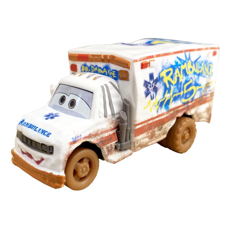 Pixar Cars 3 The Thunder Valleycrash Party Sheriff Mud Mcqueen Miss Mr Destroy Metal Diecast Toy Car Kids Birthday Gifts