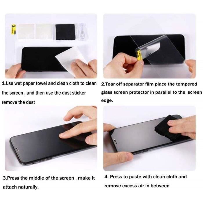 Screen Protector - Tempered Glass - Realme Samsung Galaxy A22 5G - Pack of 3 - 9H Hardness - Black