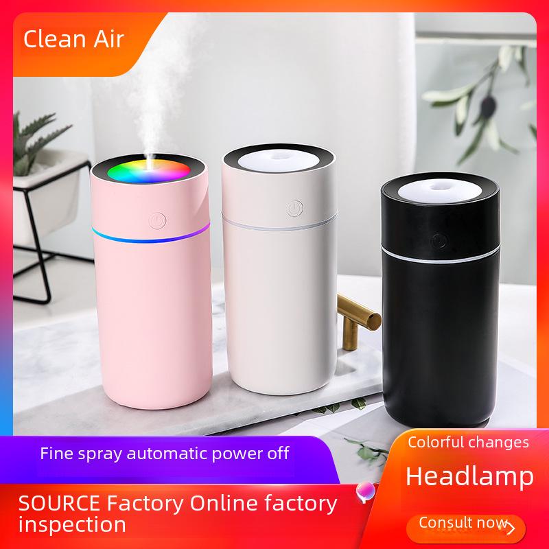 Colorful USB Mini Cup Humidifier & Air Purifier for Cars