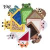 Infant Tactile Stimulation Toy 1/8Pcs Kids Animal Theme Sensory Mat, Wall Panel Textured Tile, Baby Touch And Feel Activity Mat for Preschool Playroom