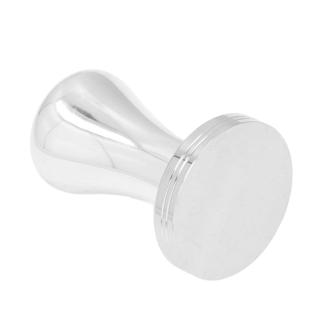 51mm Stainless Steel Coffee Tamper Flat Base Coffee Tamp Tool Coffee Powder Hammer for Home Office