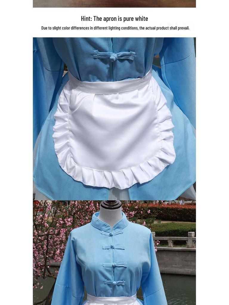Original Lolita Maid Apron: Cute Soft Girl Short Skirt for Ladies
