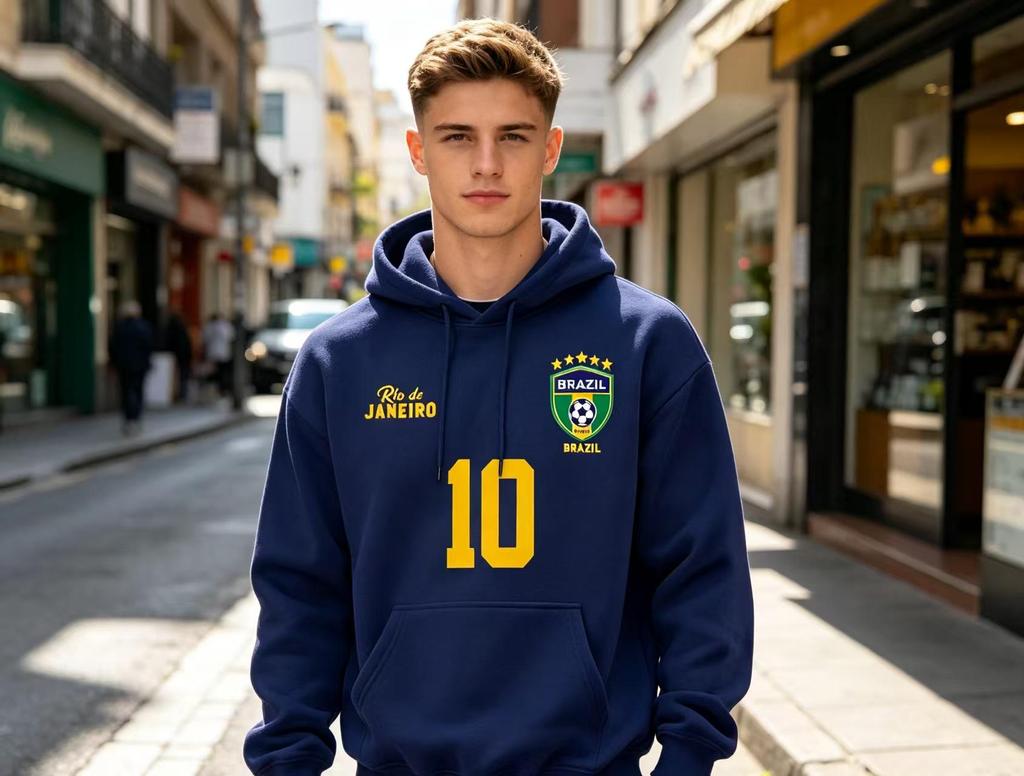 Men's Autumn Trendy Hooded Sports Jacket