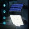 LED Solar Split Wall Lamp 3 Mode Waterproof Motion Sensor Lamp Security Outdoor Street Lighting Solar Lamp for Garden Wall Light