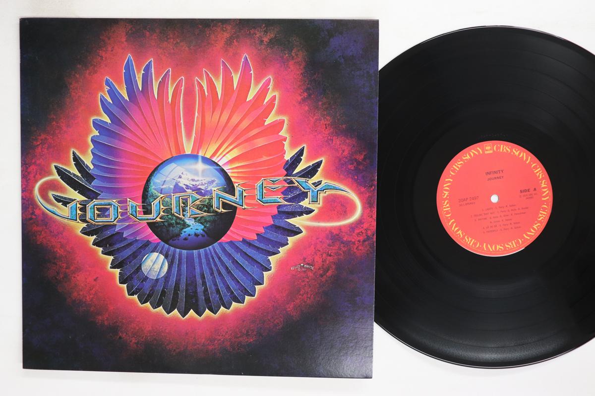 LP Record JOURNEY  Infinity 20AP2497 CBS SONY 1978 Japan Rock Used